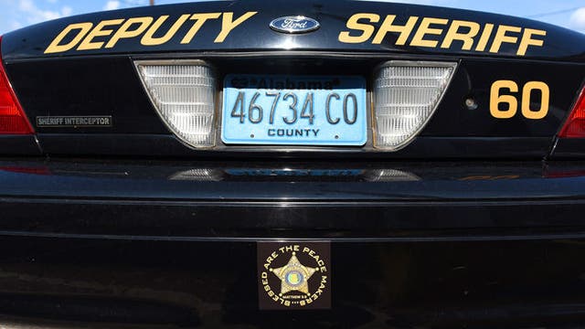 Alabama Sheriff's Office Pulls ‘Blessed are the Peacemakers' Decals from Patrol Cars