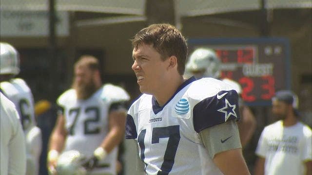 Cowboys release QB Moore, putting rookie Rush in backup job