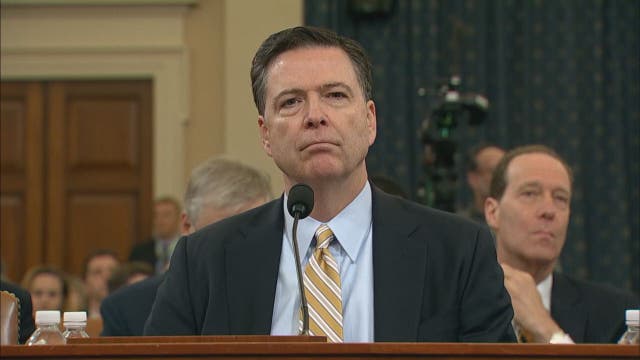 Comey: FBI probing Trump-Russia links, wiretap claims bogus