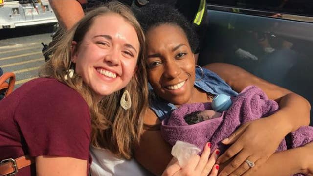 Atlanta nurse delivers Target shopper's baby