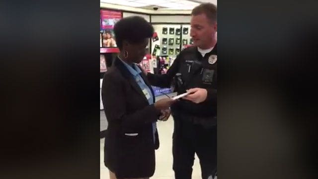 Glendale police officers return woman's stolen money