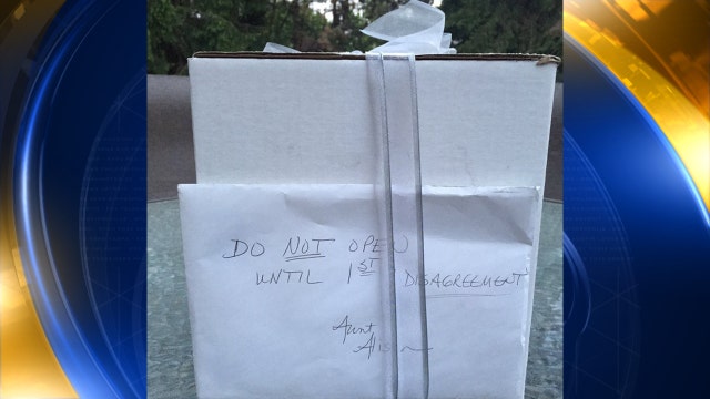 What's in the box? Couple's mysterious wedding gift 'best of all'