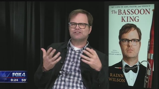 Rainn Wilson shares stories in 'The Basson King'