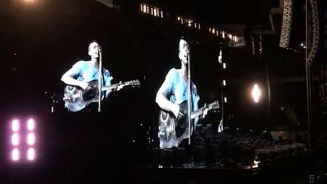 Coldplay dedicates original, heartfelt song to Houston