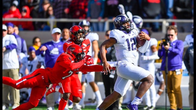 Freshman QB Robinson leads No. 11 TCU to 27-3 win at Texas Tech