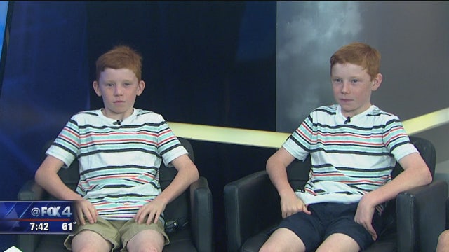 Robertson twins giving back to Children's Health