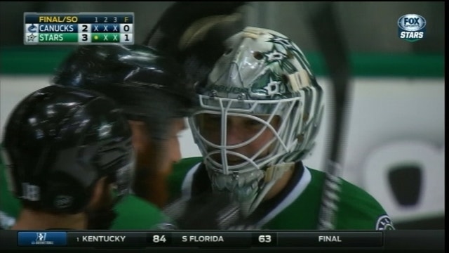 Seguin scores in shootout and Stars beat Canucks 3-2