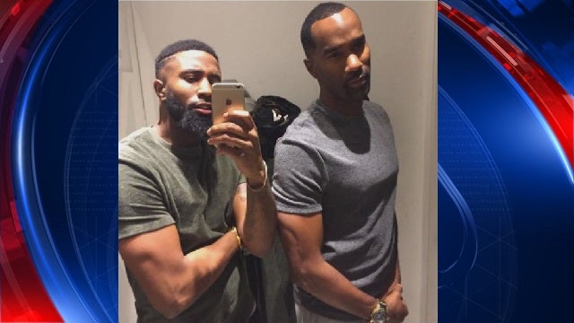 Handsome father and son selfie goes viral