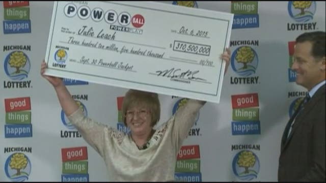 Michigan factory supervisor wins $310.5M Powerball jackpot