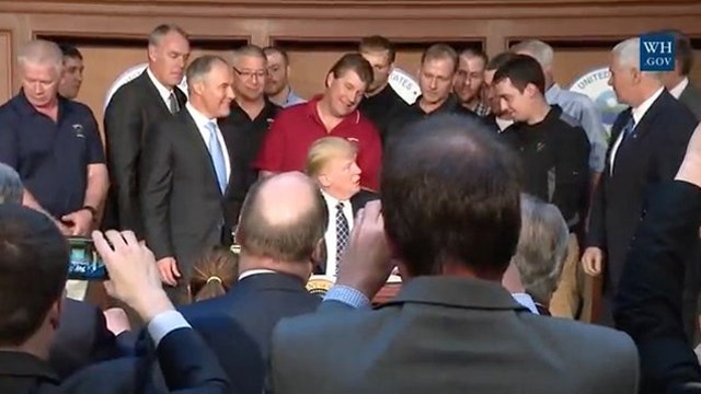 Trump, in break from other world leaders, digs in on coal