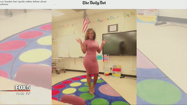 Photos of local educator cause nationwide debate