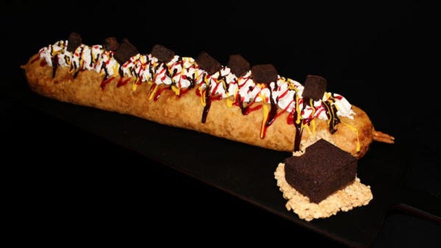 Cotton candy dog, one pound loaded Cheetos among Texas Rangers playoff menu items