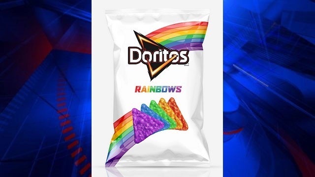 Doritos makes rainbow chips in support of It Gets Better