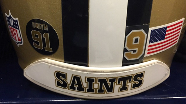 NFL approves helmet decal honoring Saints player