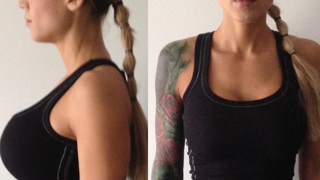 Woman says gym told her breasts too large for tank tops