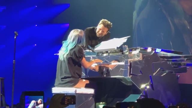 Lady Gaga, Bradley Cooper perform surprise duet of 'Shallow' from 'A Star is Born' at Las Vegas show