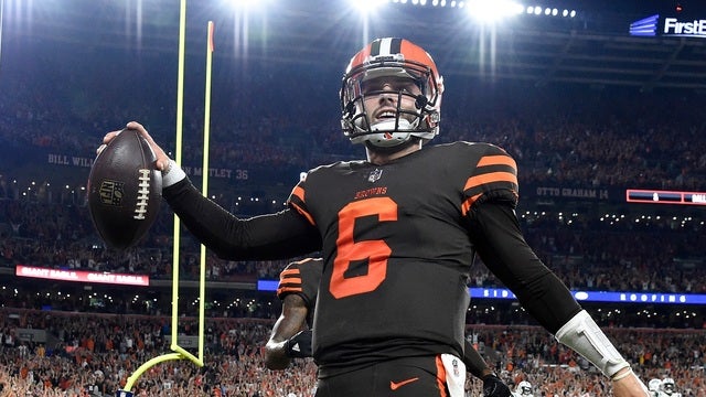 Browns name rookie Baker Mayfield starting QB