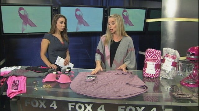 Pink products support breast cancer awareness