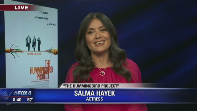 Actress Salma Hayek stars in 'The Hummingbird Project'
