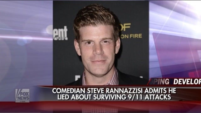 'League' star Steve Rannazzisi admits to lying about escaping World Trade Center on 9/11