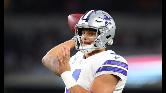 Cowboys miss Dak magic, but QB won't blame co-star's absence