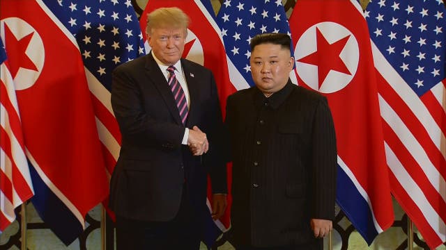Trump, at North Korea summit, distracted by Cohen