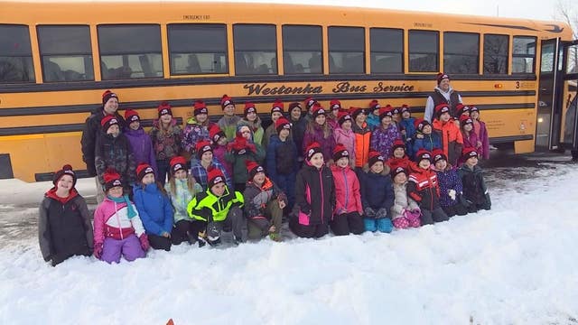 School bus driver makes personalized Christmas gifts for students
