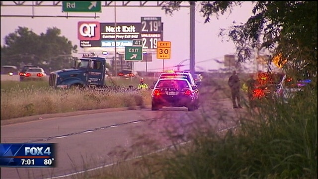 Suspected semi thief hit, killed by truck