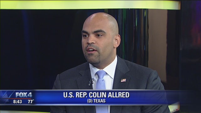 Congressman Colin Allred holds meeting with voters