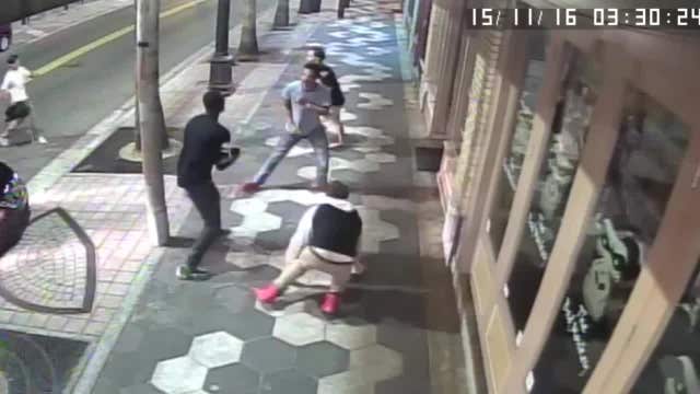 Video shows fight in Ybor, car crashing into bar