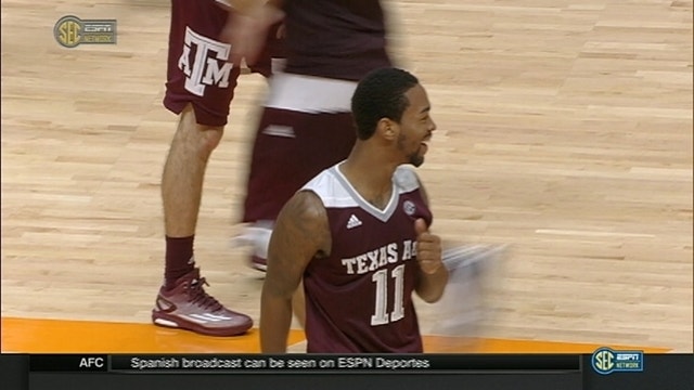 No. 21 Texas A&M rallies for 92-88 victory over Tennessee