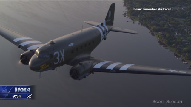 Fox4ward:   Dallas Group Saves Legendary Plane