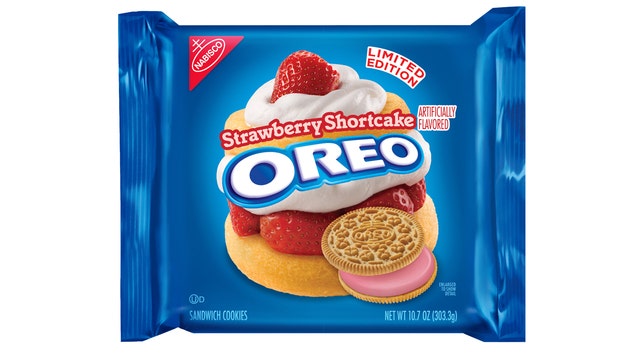 New OREO flavor: Strawberry Shortcake