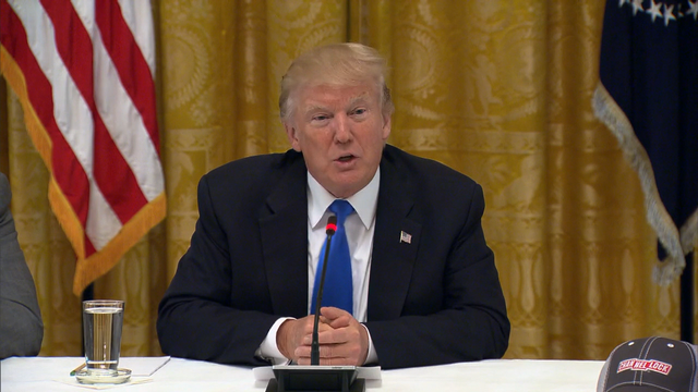 Trump exhorts Senate to pass Obamacare repeal