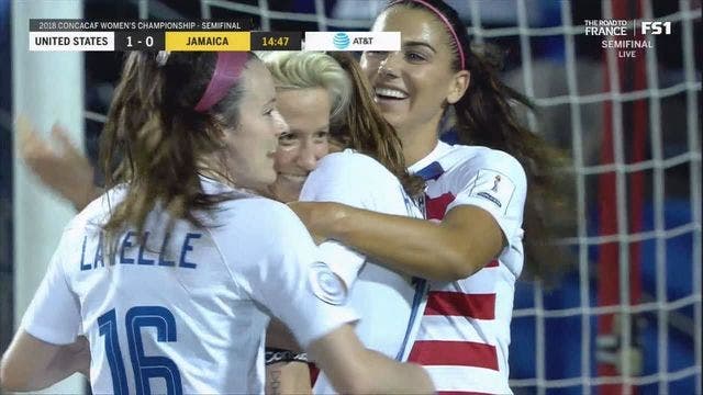 US headed to Women's World Cup with 6-0 win over Jamaica