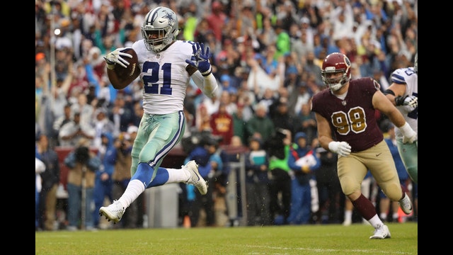 Cowboys feed Zeke, capitalize on mistakes to beat Redskins
