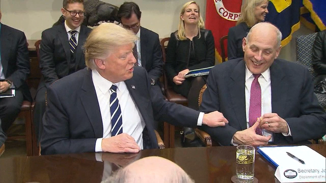 White House defends Kelly's defense of Trump