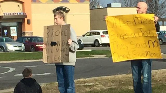 Business owner shames beggars who turned down jobs