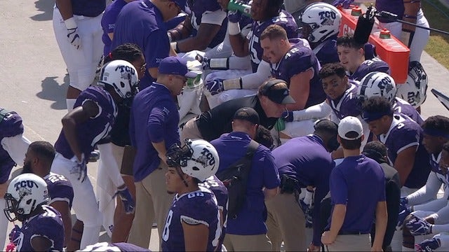 Struggling teams meet when TCU heads to Kansas on Saturday