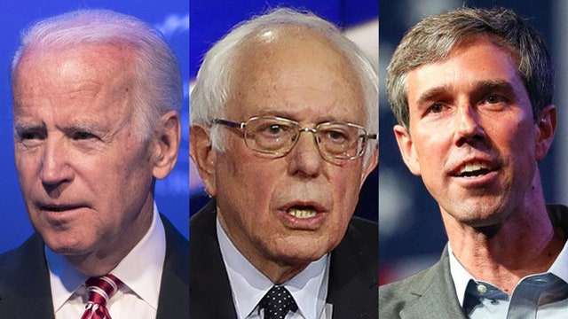 Biden leads new 2020 poll of Democratic contenders, Sanders second and Beto third