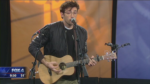 Trevor Douglas at Six Flags for holiday performances