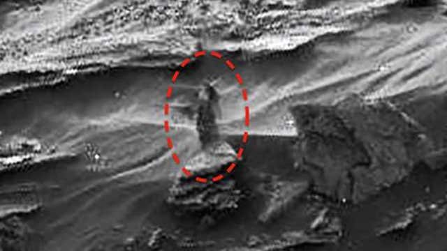 Did the Mars rover find a woman on Mars?