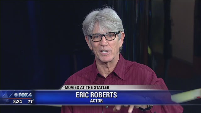 Actor Eric Roberts speaking at 'Movies at The Statler' event