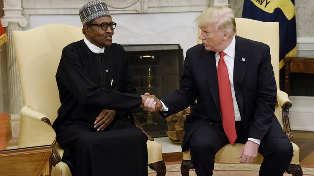 Trump meets with Nigerian president, says some African nations 'very tough places to live'