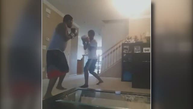 Va. father in trouble with authorities after posting discipline video of him boxing son