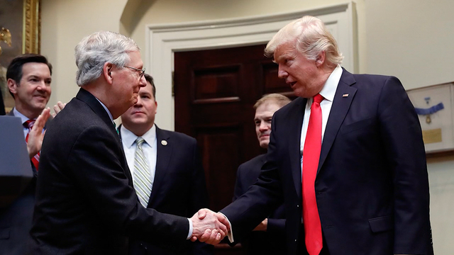 Trump-McConnell escalating feud undercuts stalled agenda