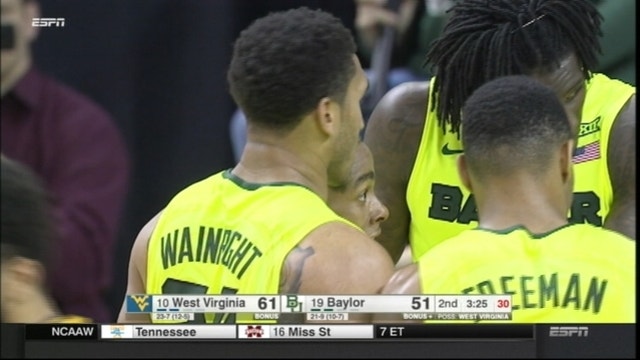 No. 19 Baylor falls 69-58 in home finale to No. 10 WVU