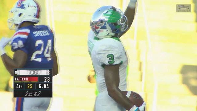 North Texas slips past Louisiana Tech 24-23