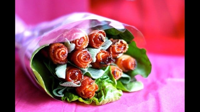 Plano bakery offers bouquet of bacon roses