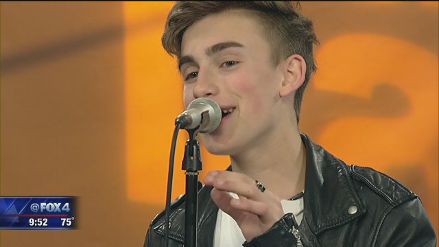 Johnny Orlando performs on Good Day